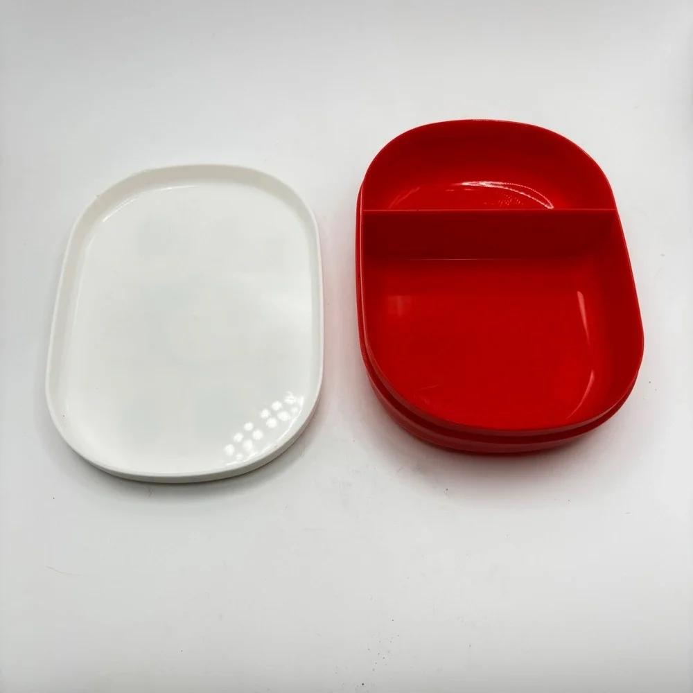Vintage 1993 Hello Kitty Container Trinket Box - Sanrio Japan‎ Storage Lid Bento